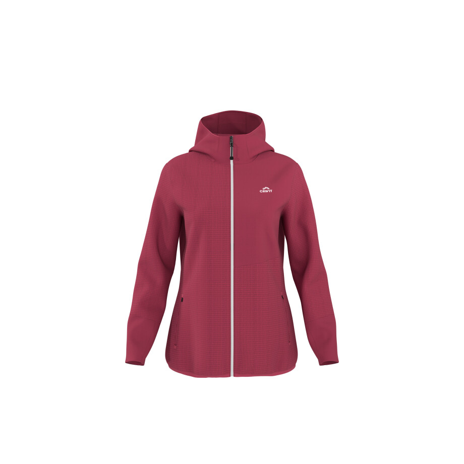 CRIVIT Dames sportjack met powerstretch (Roze, M (40/42)) afbeelding 1