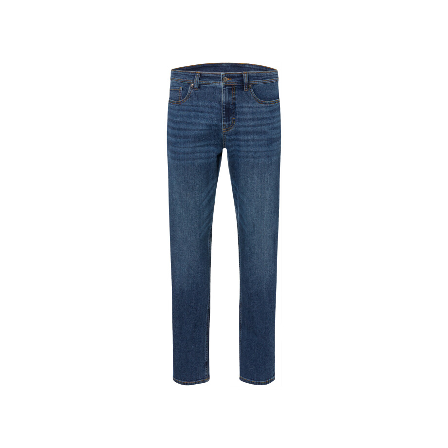 LIVERGY Heren jeans, relaxed fit, iets lager model. (Blauw, 48 (32/32)) LIVERGY Heren jeans, relaxed fit, iets lager model. (Blauw, 48 (32/32)) afbeelding 1