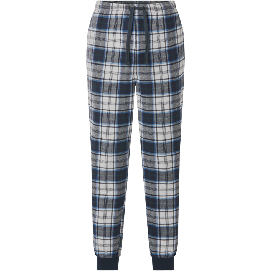 ESMARA MEN Heren flanellen pyjamabroek (Geruit/donkerblauw/wit, S) ESMARA MEN Heren flanellen pyjamabroek (Geruit/donkerblauw/wit, S) afbeelding 1