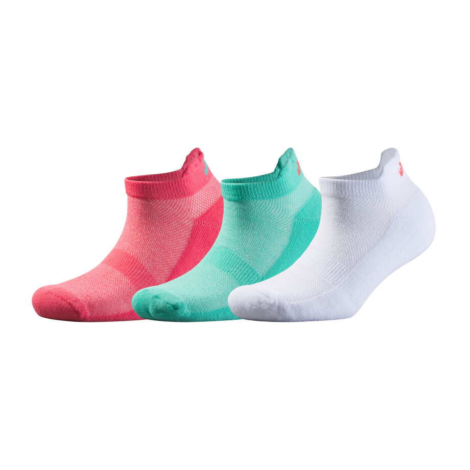 CRIVIT 3 Paar sportsokken (roze/turquoise/wit, 35/36) afbeelding 1