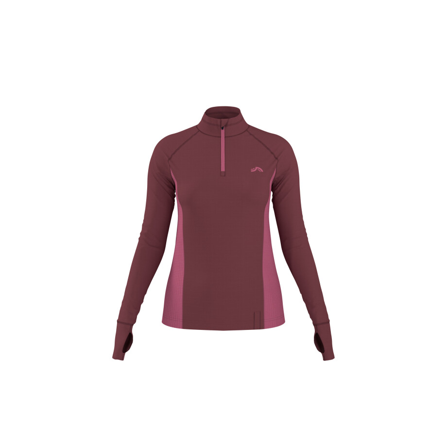CRIVIT Dames sportshirt (Bordeaux, S (36/38)) afbeelding 1