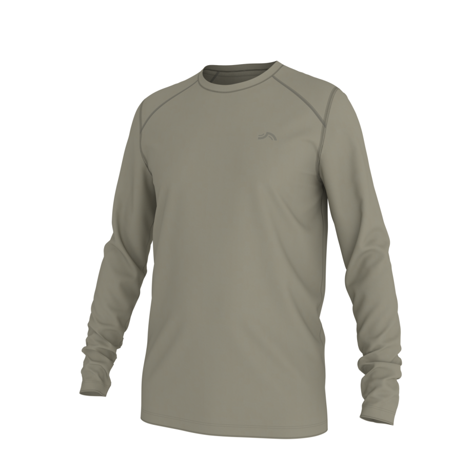CRIVIT Heren thermo sportshirt (Kaki, M) afbeelding 1
