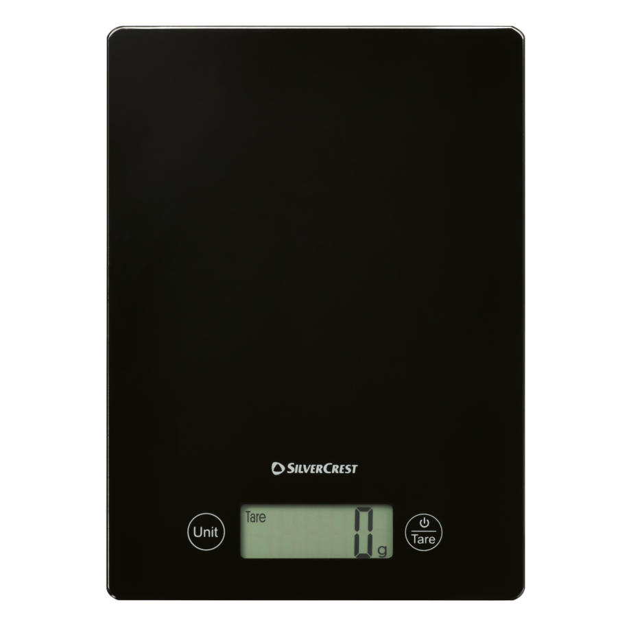 SILVERCREST Keukenweegschaal 5 kg (Zwart) afbeelding 1
