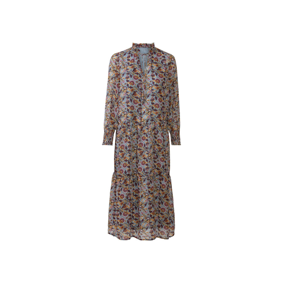 esmara Maxi-jurk (Blauw, 42) esmara Maxi-jurk (Blauw, 42) afbeelding 1