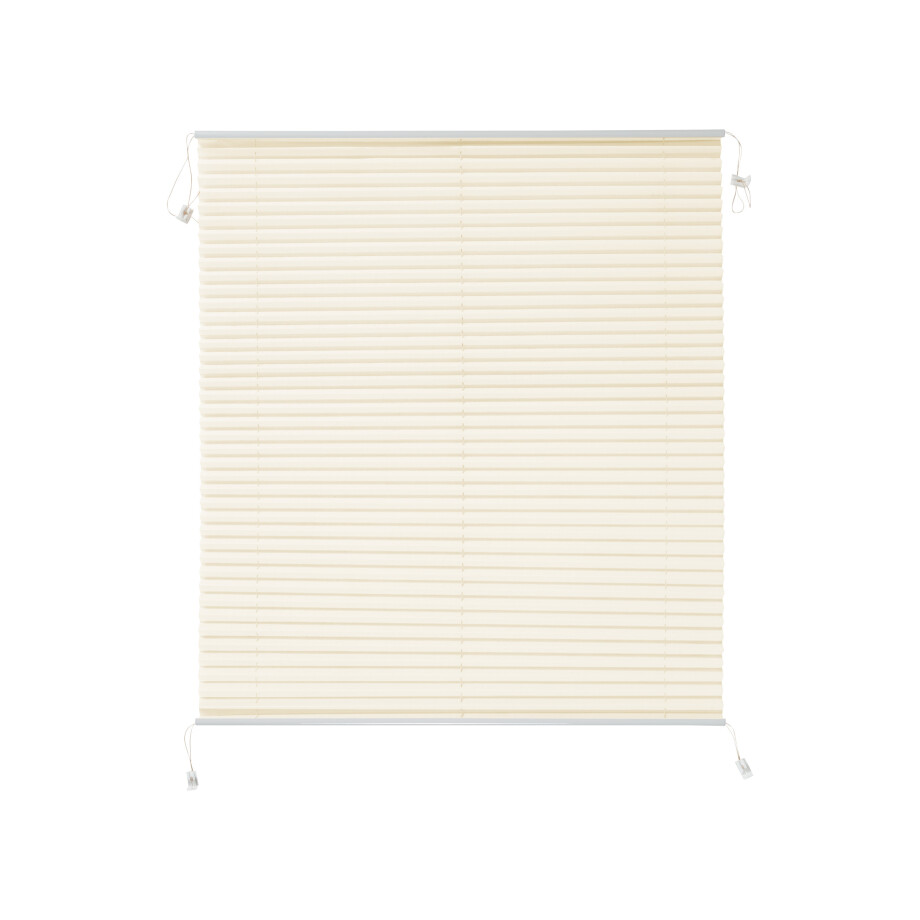 LIVARNO home Plissé gordijn voor ramen 90 x 130 cm (Crème) afbeelding 1