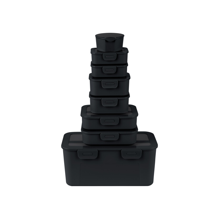 LIVARNO home Vershouddozenset (Zwart) afbeelding 1