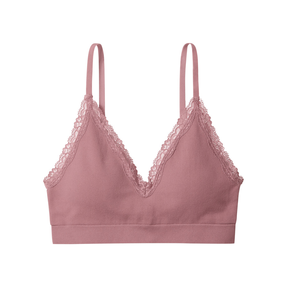 esmara Dames bustier met kant (Lichtroze, M (40/42)) esmara Dames bustier met kant (Lichtroze, M (40/42)) afbeelding 1