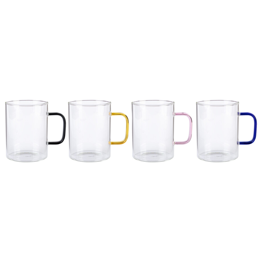 ERNESTO Glazenset (Cappucinokopjes set van 4) afbeelding 