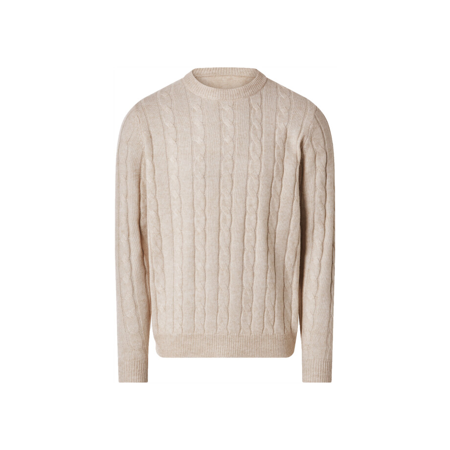 esmara Men Gebreide heren trui (Beige, XL) esmara Men Gebreide heren trui (Beige, XL) afbeelding 1