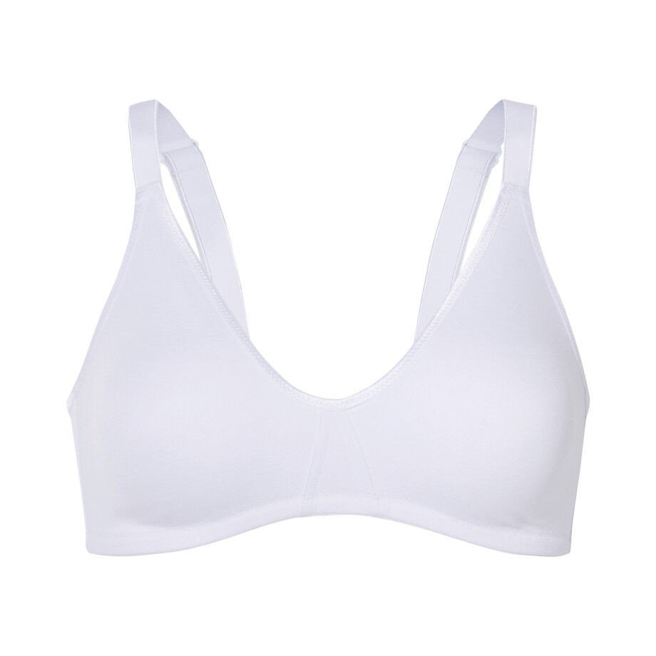 esmara Dames BH - zonder beugels (Wit, 80C) afbeelding 1