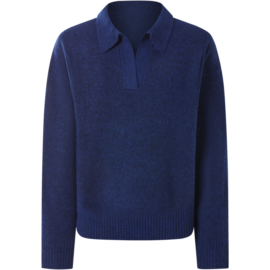 ESMARA Dames trui met polokraag (Blauw, L (44/46)) afbeelding 1