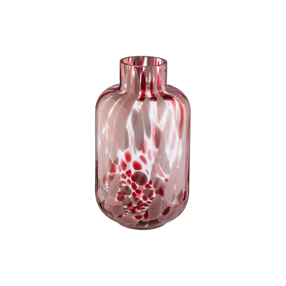 LIVARNO home Glazen vaas (Flesvaas/rood) afbeelding 1