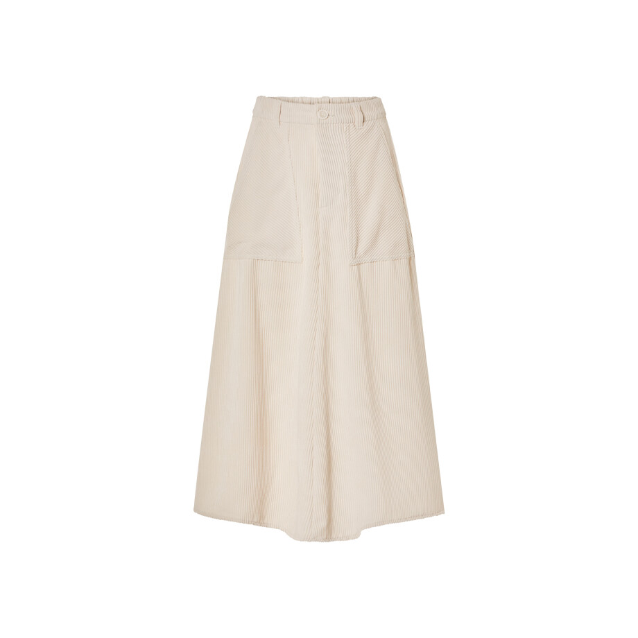 esmara Corduroy dames rok (40, Crème) esmara Corduroy dames rok (40, Crème) afbeelding 1