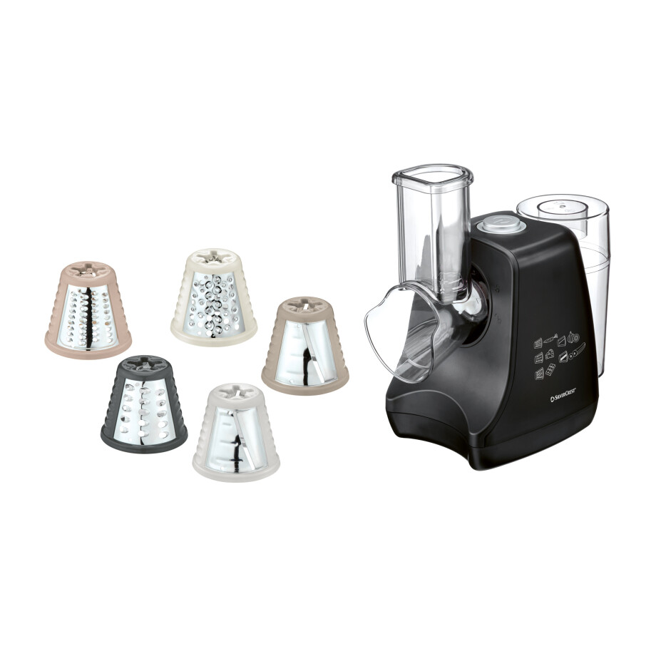SILVERCREST Elektrische groenterasp - 5-in-1 SILVERCREST Elektrische groenterasp - 5-in-1 afbeelding