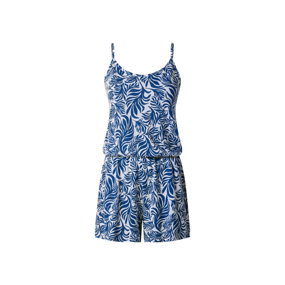 ESMARA Dames jurk of jumpsuit (Blauw/wit, S (36/38)) ESMARA Dames jurk of jumpsuit (Blauw/wit, S (36/38)) afbeelding 1