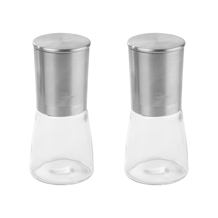 LIVARNO home RVS keukenaccessoires (Zout- en pepermolen) afbeelding 