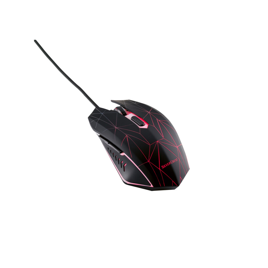 SILVERCREST Ergonomische muismat of gaming muis (pc muis gaming bedraad) afbeelding 