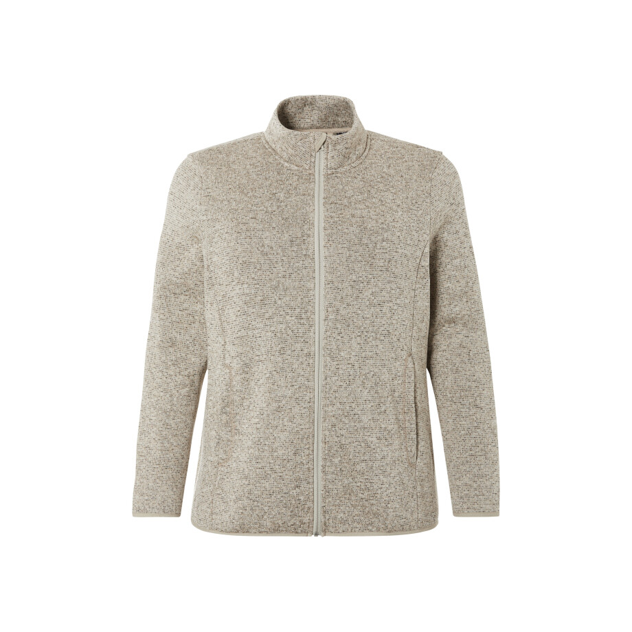 esmara Dames fleecevest (2XL(52/54), Beige) afbeelding 1