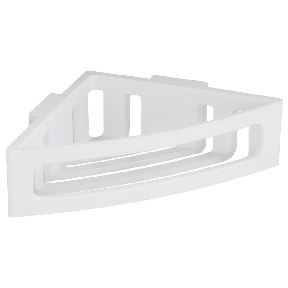 Wenko Static-Loc doucherekje Bralia (Hoekplank, Wit) Wenko Static-Loc doucherekje Bralia (Hoekplank, Wit) afbeelding 1