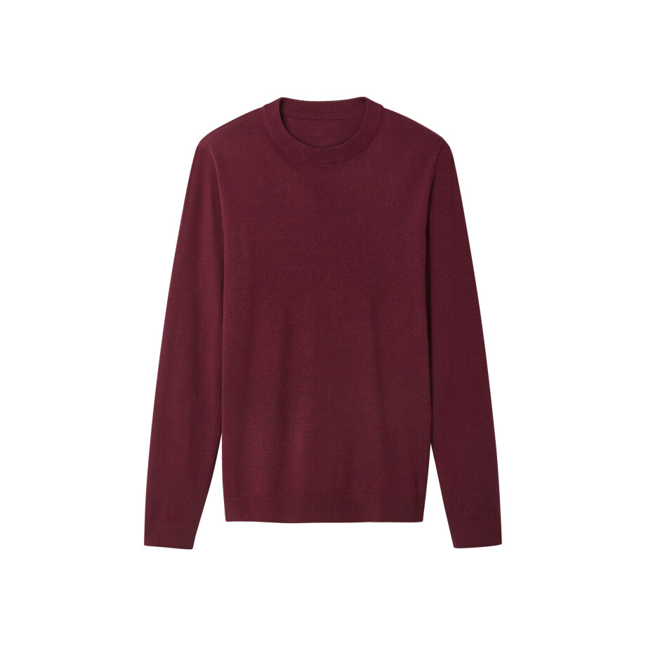 esmara Men Fijngebreide heren trui (Rood, XL) esmara Men Fijngebreide heren trui (Rood, XL) afbeelding 1