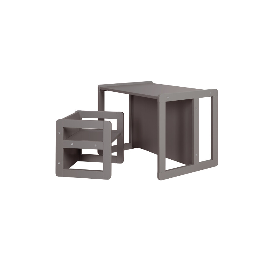 roba Kinderzitgroep Montessori 3 in 1 (Antraciet) roba Kinderzitgroep Montessori 3 in 1 (Antraciet) afbeelding 1