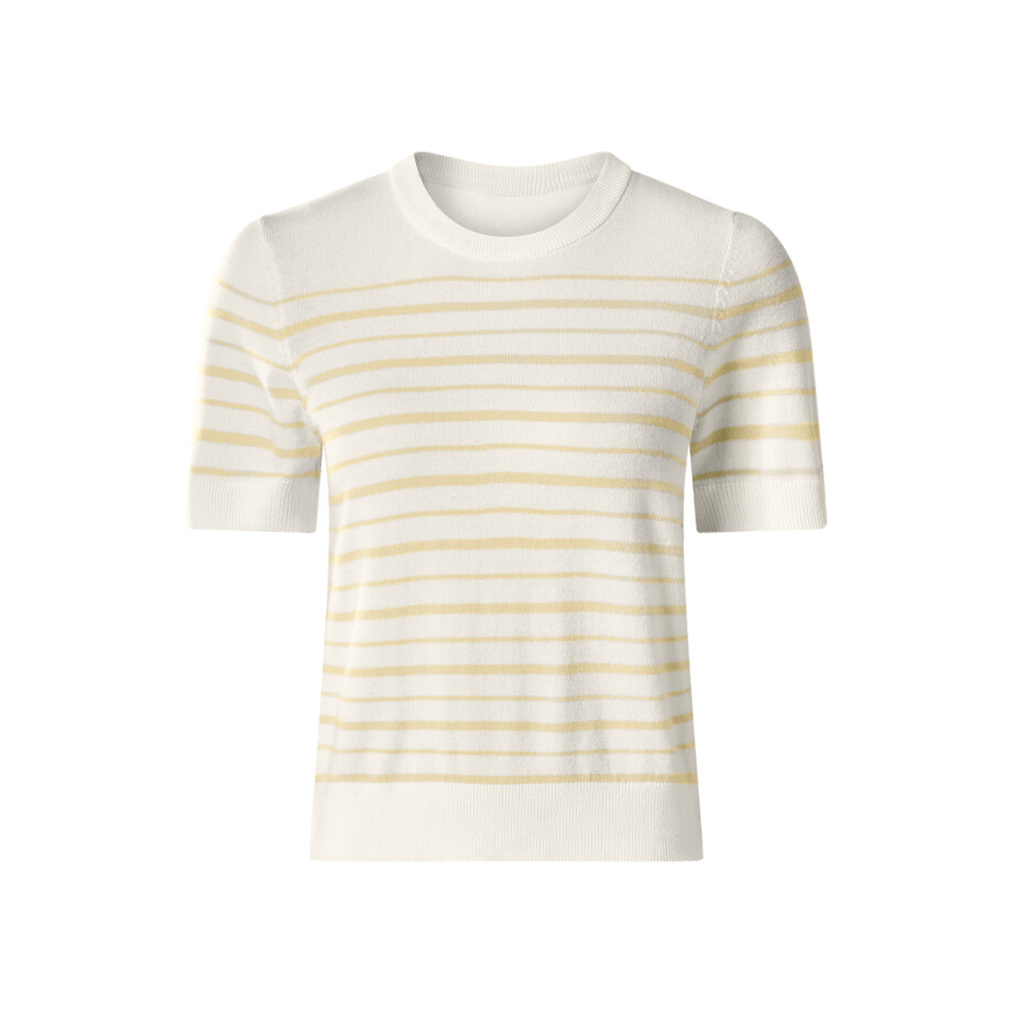 esmara Gebreide dames top (Wit, XS (32/34)) afbeelding 1