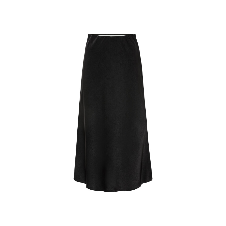 esmara Dames midi rok (40, Zwart) afbeelding 1