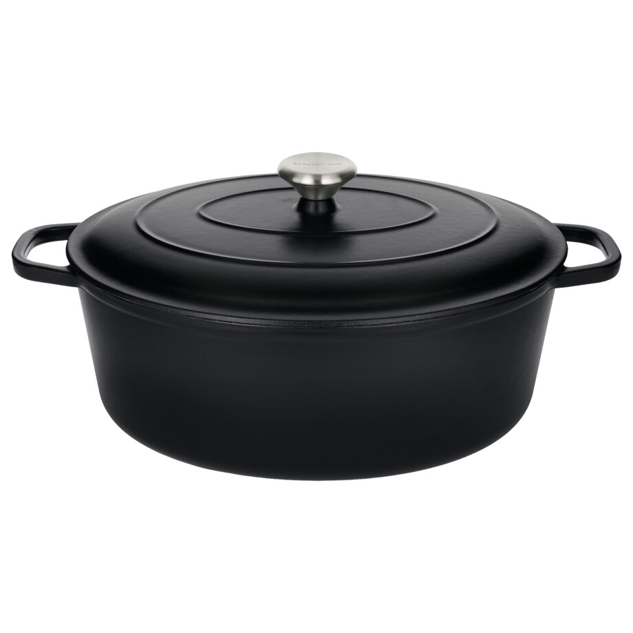 SILVERCREST Gietijzeren braadpan, Ø35 cm (zwart) SILVERCREST Gietijzeren braadpan, Ø35 cm (zwart) afbeelding 1