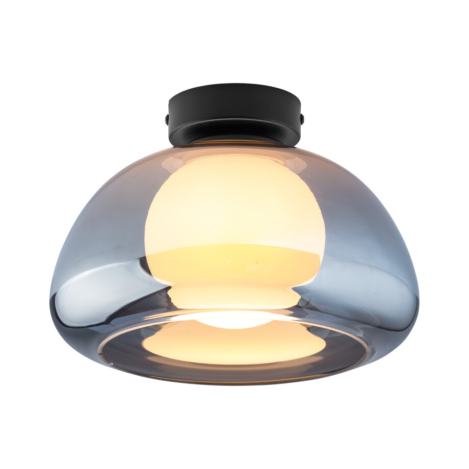 LIVARNO home LED-plafondlamp (Grijs glas) LIVARNO home LED-plafondlamp (Grijs glas) afbeelding 1