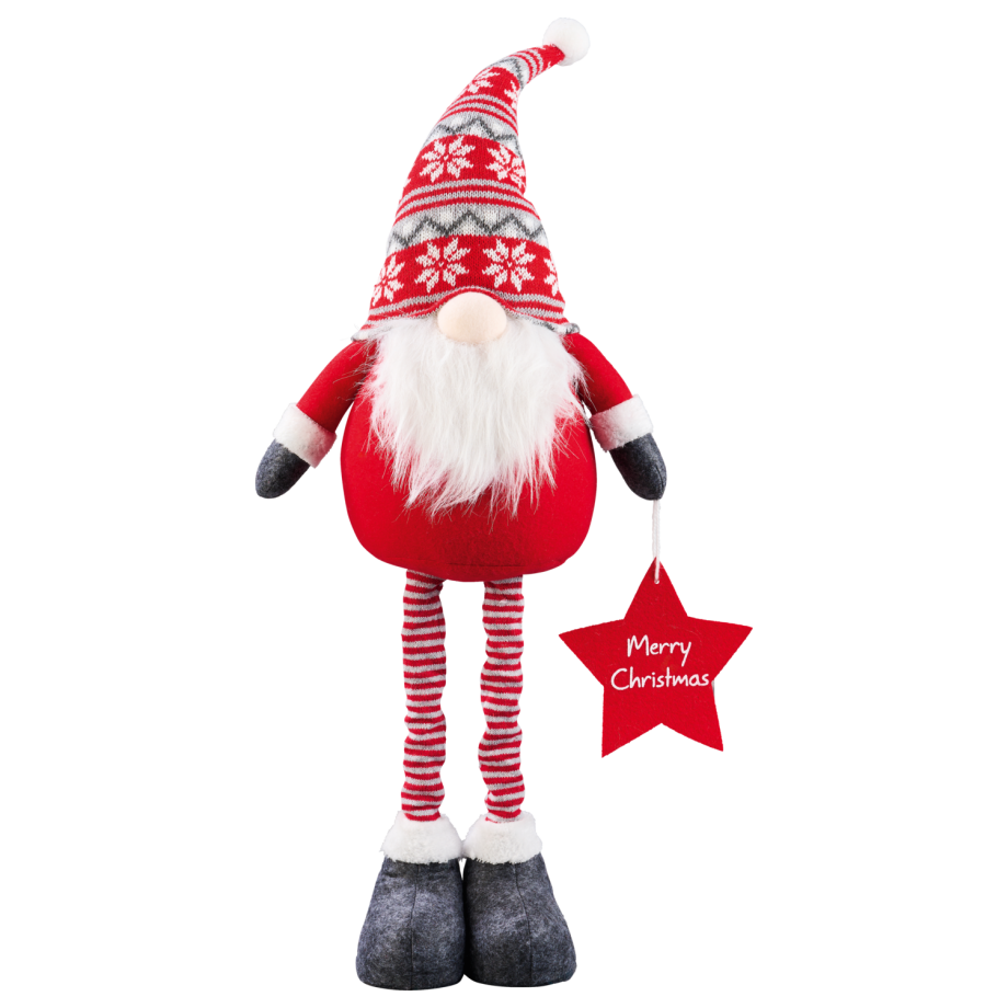 LIVARNO home Kerstdecoratie kabouter of rendier (Kabouter, Rood) afbeelding 1