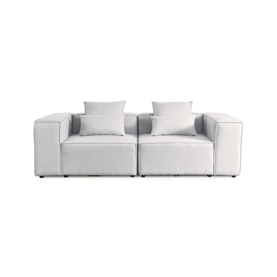 HOME DELUXE Bank Verona (S, Lichtgrijs) afbeelding 1