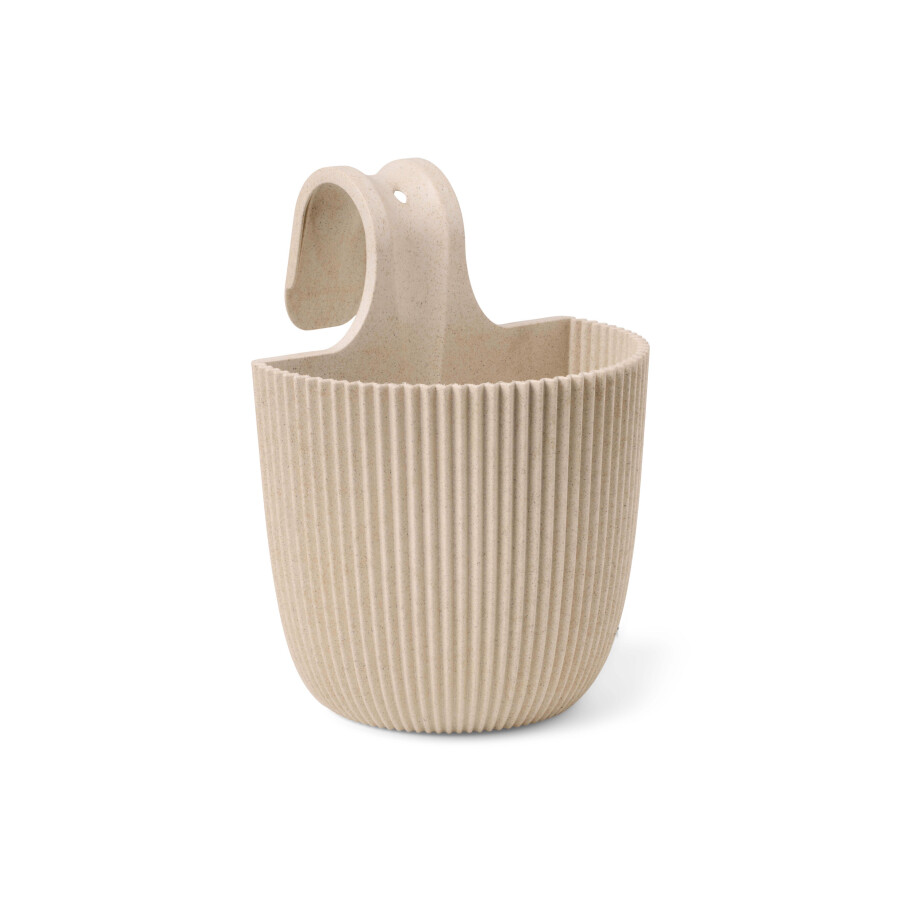 CAPI EUROPE Balkon bloempot Groove (Beige) afbeelding 1