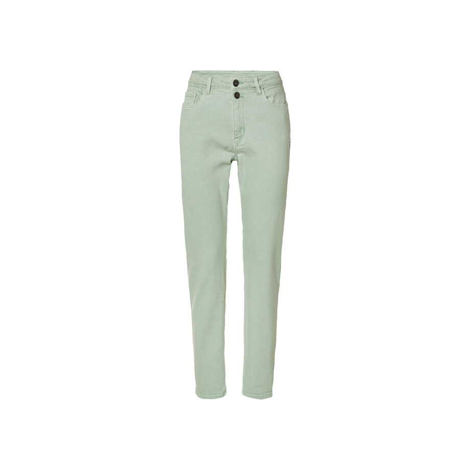ESMARA Dames Jeans, Straight Fit, normale taille (Mint, 36, lang) afbeelding 1