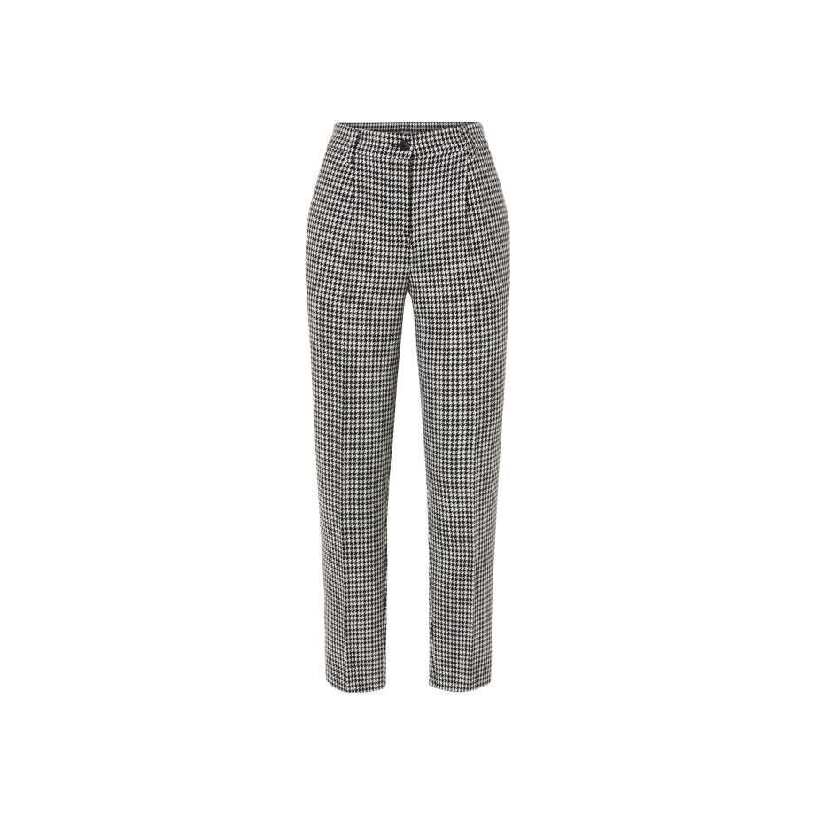 esmara Dames broek (44, Zwart/wit) esmara Dames broek (44, Zwart/wit) afbeelding 1