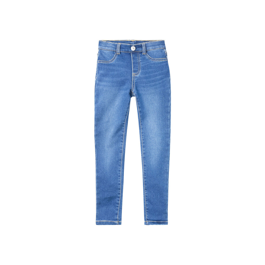 pepperts! Meisjes jeans - Super skinny fit (Lichtblauw, 122) afbeelding 1
