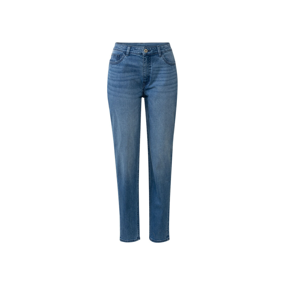 esmara Dames jeans - Mom fit (40, Blauw) esmara Dames jeans - Mom fit (40, Blauw) afbeelding 1