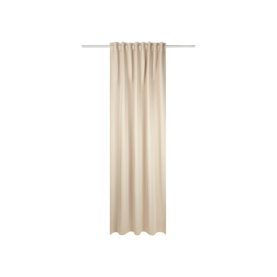 LIVARNO home Gordijnen 135 x 254 cm (Beige) afbeelding 1