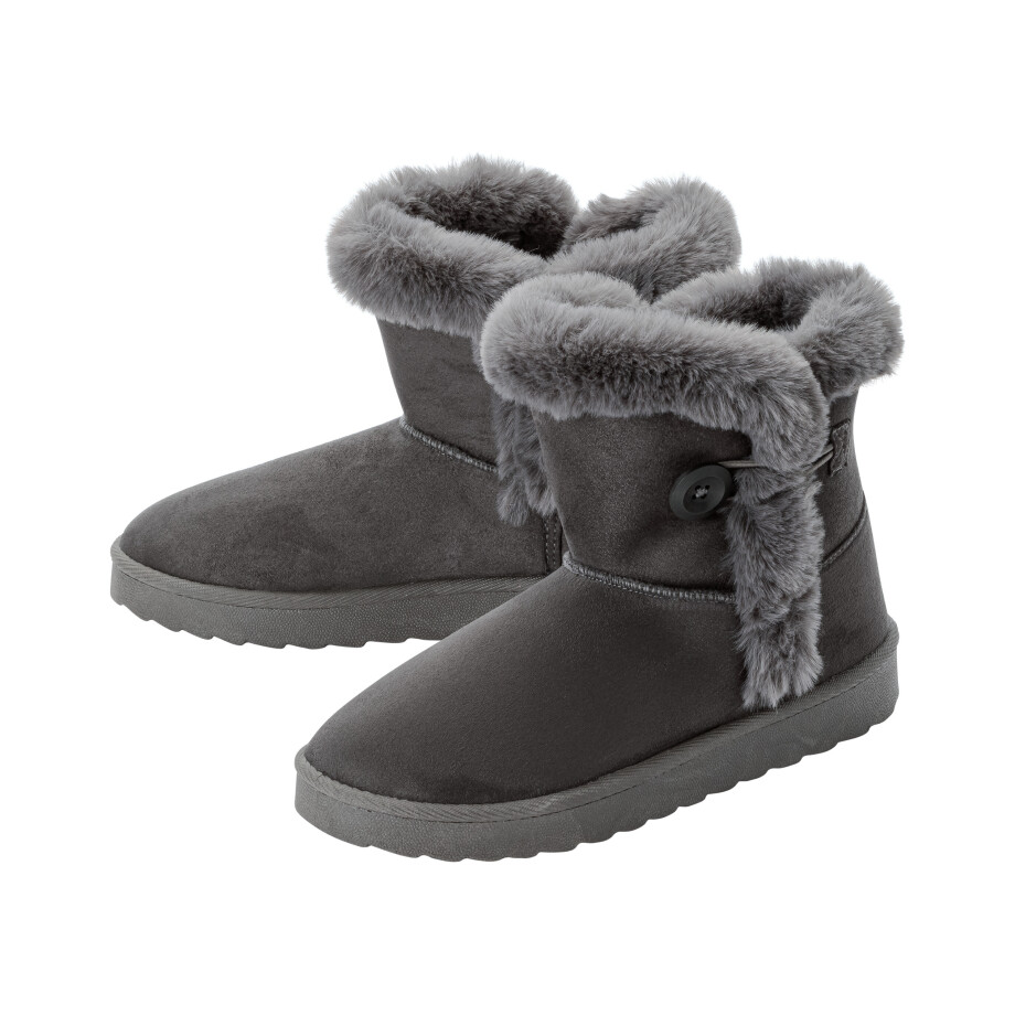 esmara Dames winterlaarzen (Grijs, 36) afbeelding 1