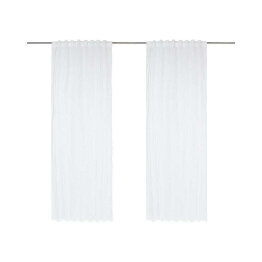 LIVARNO home Gordijnen (Wit) LIVARNO home Gordijnen (Wit) afbeelding 1