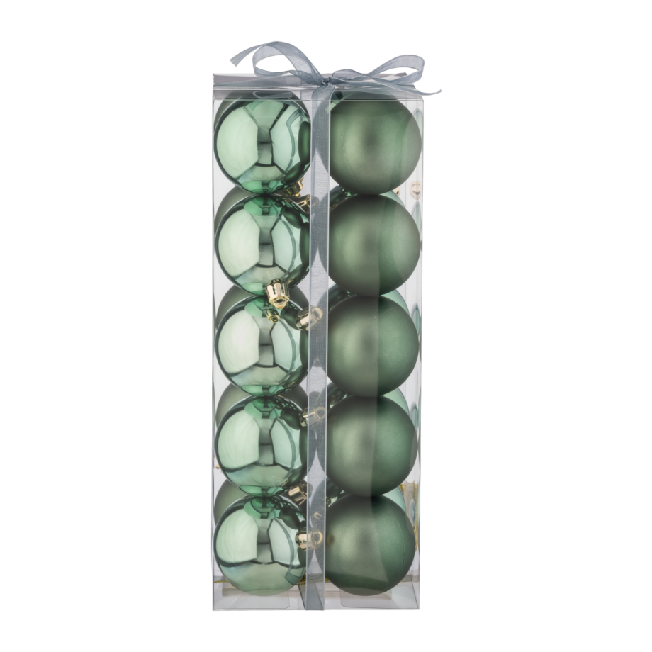 LIVARNO home 20 Kerstballen (Groen) afbeelding 1