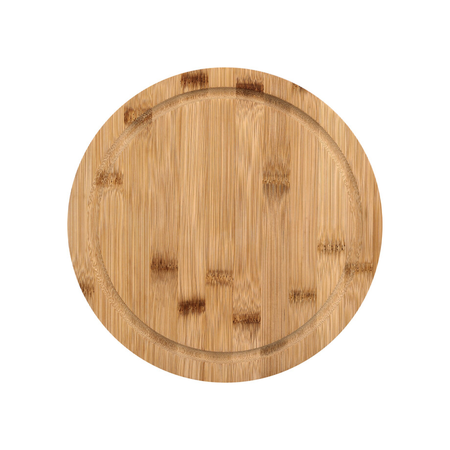 SILVERCREST Bamboe snijplank (Rond) afbeelding 1