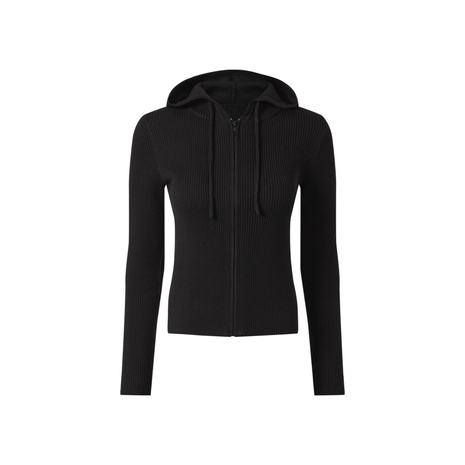 esmara Gebreid dames vest (Zwart, XS (32/34)) esmara Gebreid dames vest (Zwart, XS (32/34)) afbeelding 1