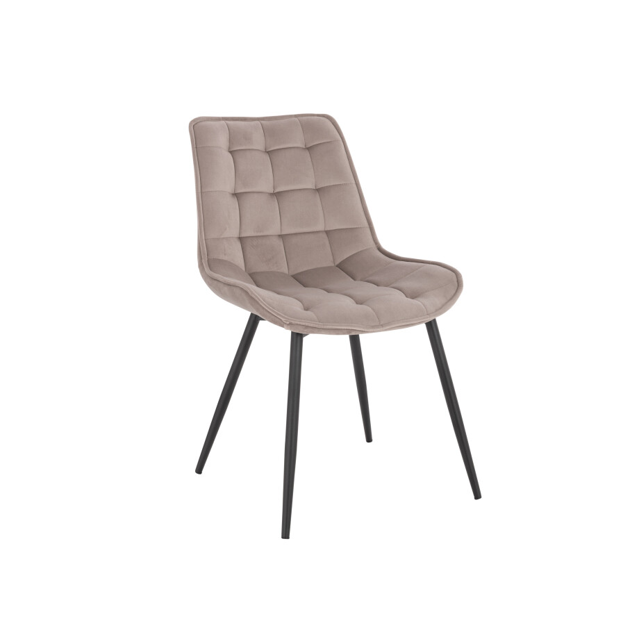 HOME DELUXE Set van 2 eetkamerstoelen Ikalo (Lichtbruin) afbeelding 1