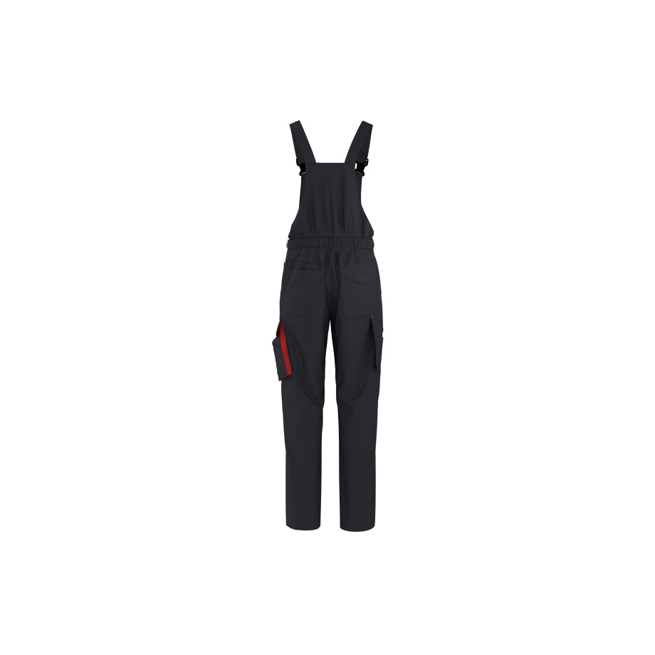 PARKSIDE Heren werkbroek met bretels (Zwart, M) PARKSIDE Heren werkbroek met bretels (Zwart, M) afbeelding 1