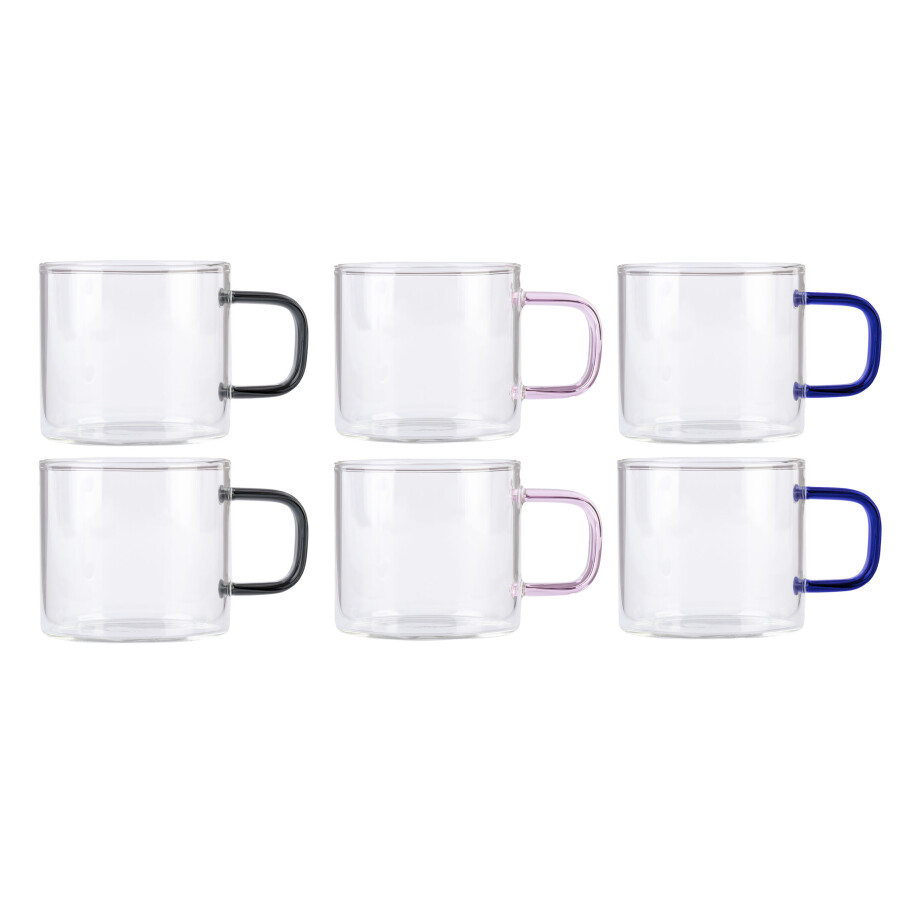 ERNESTO Glazenset (Espressokopjes set van 6) afbeelding 