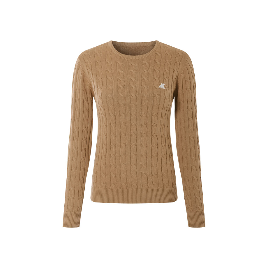 esmara Gebreide dames trui (Bruin, XS (32/34)) afbeelding 1