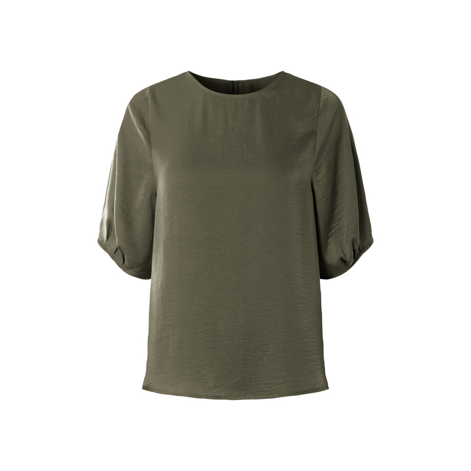 esmara Dames blouse (Kaki, S (36/38)) esmara Dames blouse (Kaki, S (36/38)) afbeelding 1