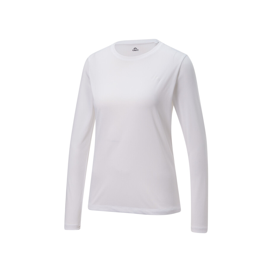CRIVIT Dames sportshirt (Wit, XS (32/34)) afbeelding 1