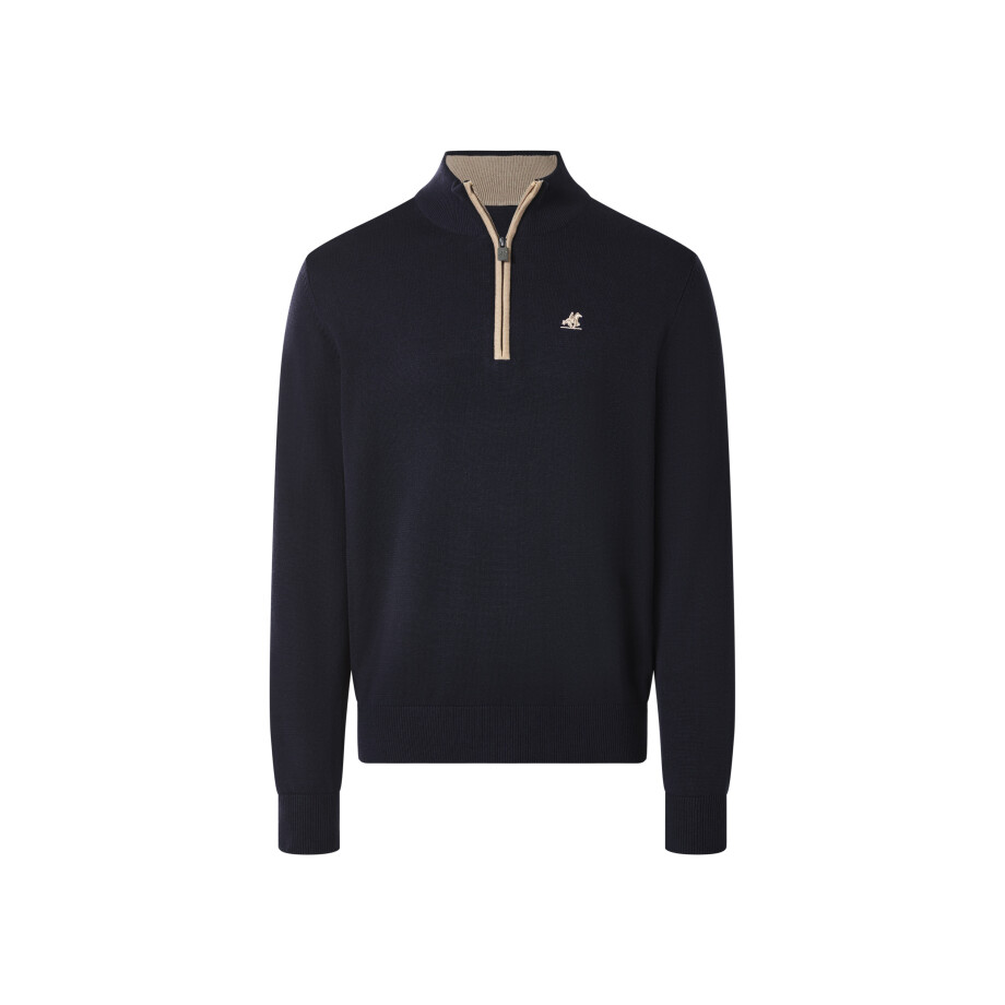 esmara Men Gebreide heren trui (Marineblauw, M) afbeelding 1