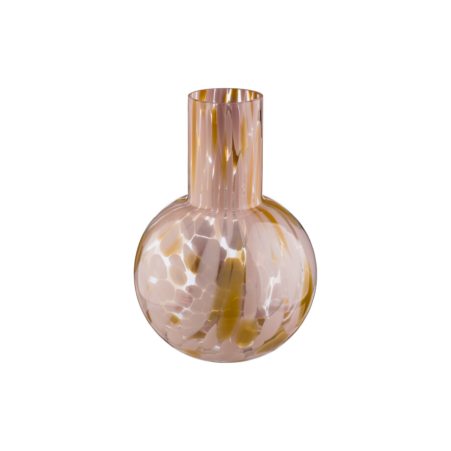 LIVARNO home Glazen vaas (Bolvaas/geel) LIVARNO home Glazen vaas (Bolvaas/geel) afbeelding 1